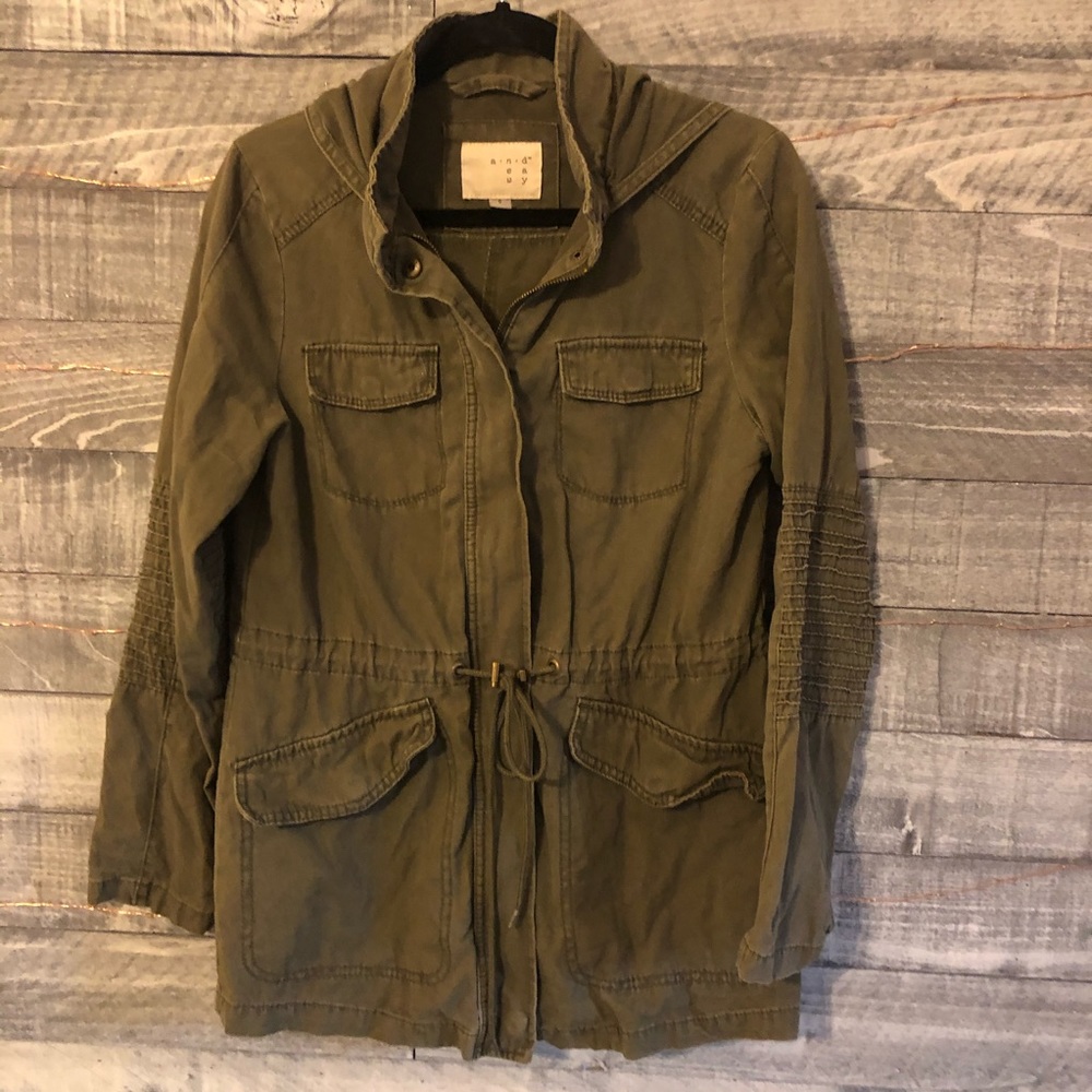 Olive green Utility Jacket